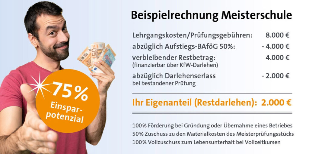 Förderprogramme Weiterbildung - Aufstiegs-BAföG