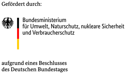 Förderhinweis Projekt "HandwerkGoesGreen"