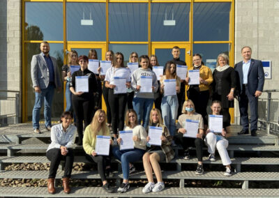 Erasmus+ Lehrlinge aus Proznan zu Besuch an der HWK